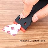Ewrap Glass Scraper Ceramic Hob Scraper with 10 Replacement Plastics view 2