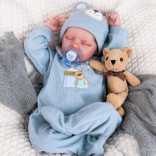Aori Reborn Baby Dolls Boy 18 Inch Realistic Sleeping Newborn