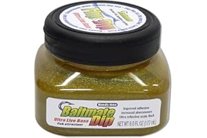 Baitmate Live Bass Dip Jar Fish Attractant for Lures and Bait