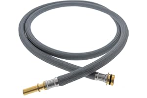 Pulldown Replacement Spray Hose Compatible with Hansgrohe Kitchen Faucets (# 88624000 Pull Down Hose Only) by Essential Values
