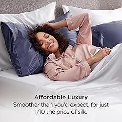 Bedsure Satin Pillowcases, Similar to Silk Pillow