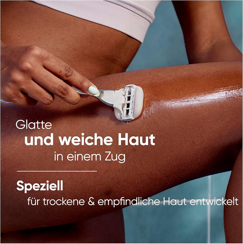 Pro Comfortglide Sensitive, 10 Original Rasierklingen, Grün
