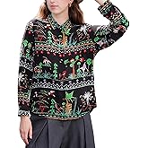 MOLISILK Silk Blouse for Women Long Sleeve Vintage Floral Printed Button Down Shirts Dressy Casual V Neck Summer Spring Tops