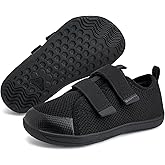 WateLves Toddler Little Kids Wide Barefoot Shoes The First Walking Shoes Girls Boys Breathable Zero Drop Minimalist Sneakers with Wide Toe Box Natural to Grow