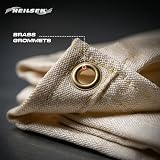 Neilsen CT5409 Fibreglass Welding Blanket Heavyweight 4x6ft 550C Flame Retardant view 5