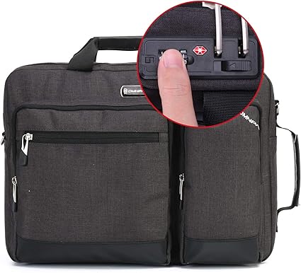 Amazon Co Jp Omnpak 3 Wayリュック ビジネスリュック暗号鍵付き 盗難防止バックパック リュックサック 大容量 15 6インチ Pc リュック 多機能 耐衝撃 通勤 出張 メンズ おしゃれ ライトグレー シューズ バッグ