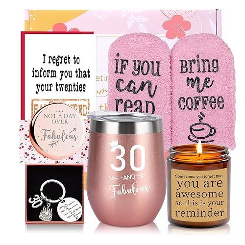 Gift Ideas For Women 30s, 30th Birthday Gifts For Women, 30 Gifts