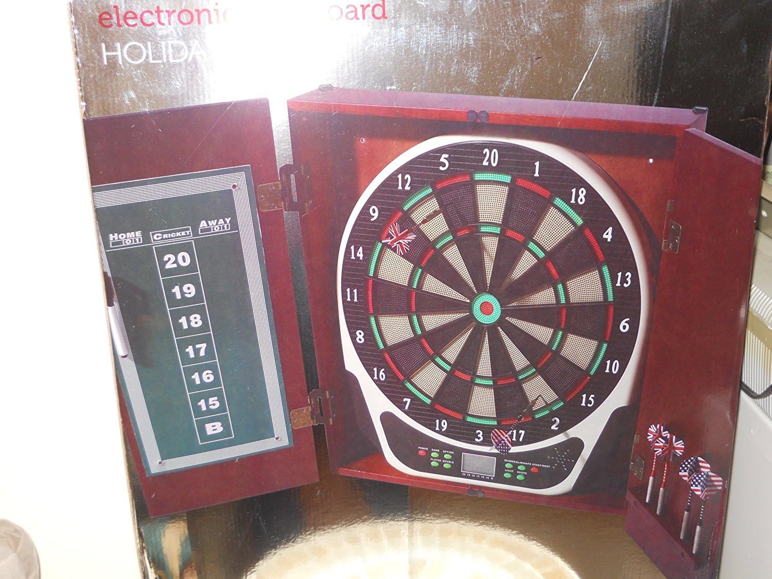 electronic dart board set