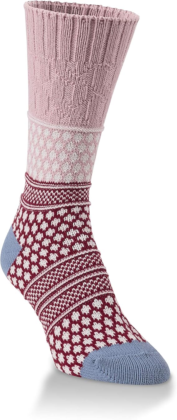 World's Softest Socks, Weekend Collection, Gallery Textured Crew, Adobe
