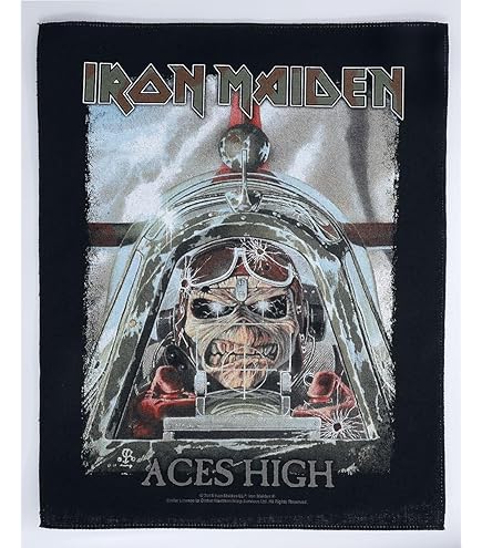 Iron Maiden - Iron Maiden - The Book Of Souls - HQ- Patch- Aufnäher
