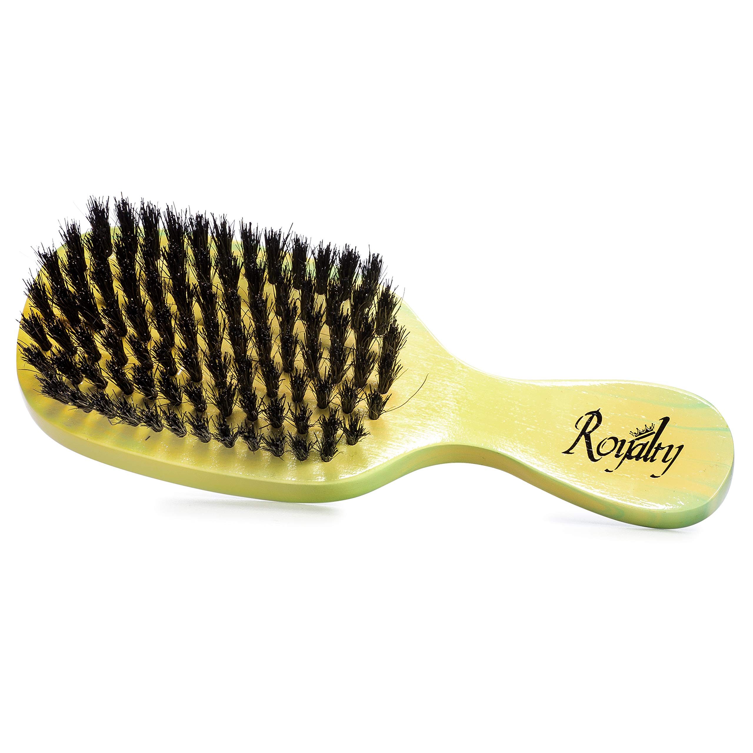 Royalty by Brush King Wave Brush # RC1- Soft Club Brush - Great to Lay Down Your 360 Waves- from The Makers of Torino Pro