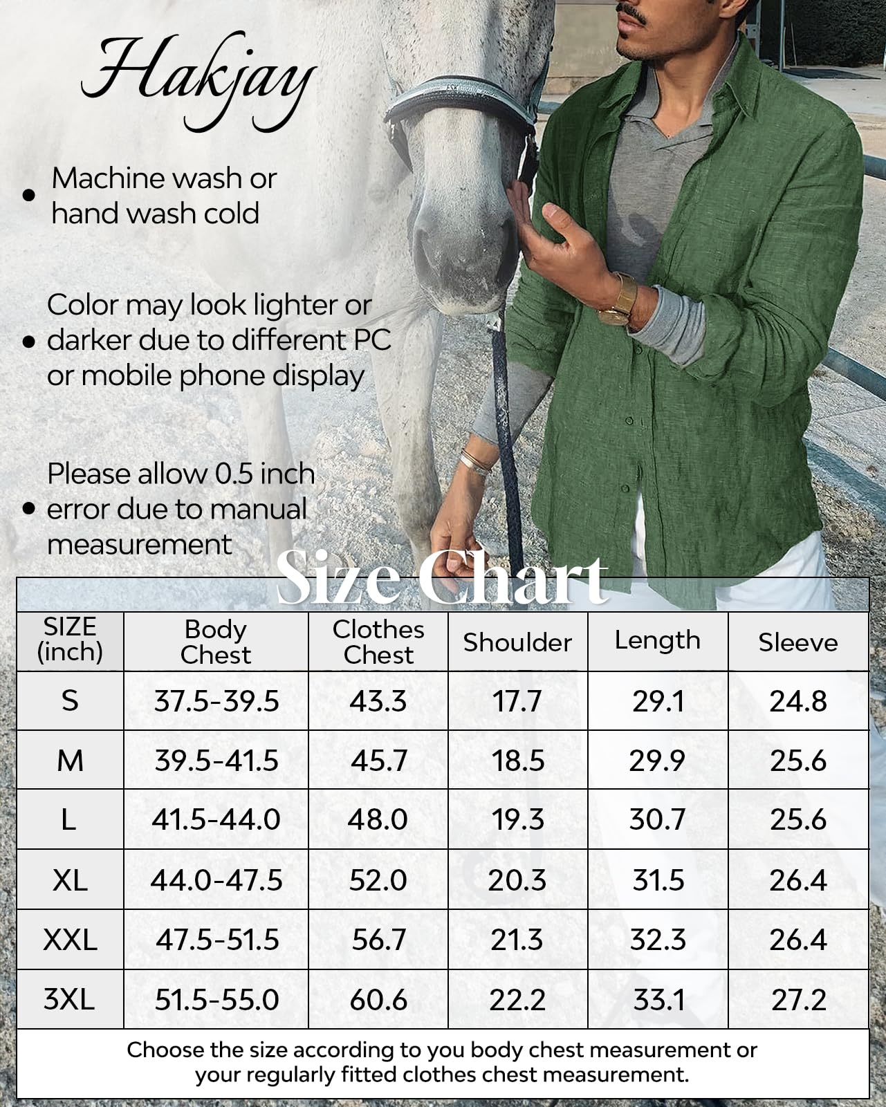 Linen Shirts for Men Ultrathin Casual Button Down Shirts Long Sleeve Beach Shirt Hawaiian T Shirts for Men