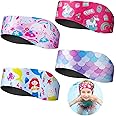 Zhanmai 4 Pcs Kids Swimming Headband Adjustable Waterproof Headband Kids Ears Covers Band for Toddlers Swimmer Ear Protection