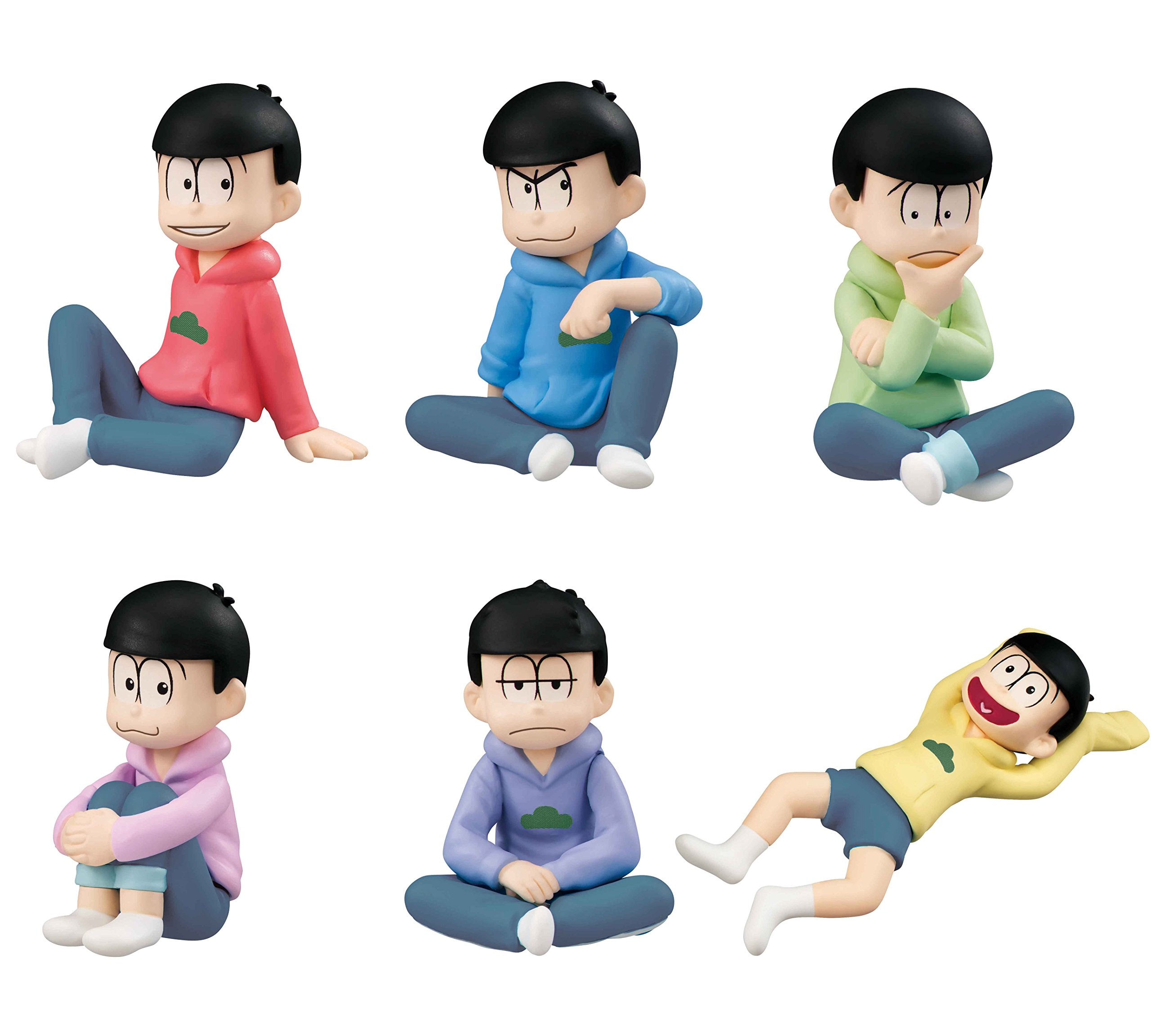 Palm Mate Puchi Osomatsu San Kun Yappa Parka wa Raku dayona! Hen 6 Collectable Trading Model Figure 