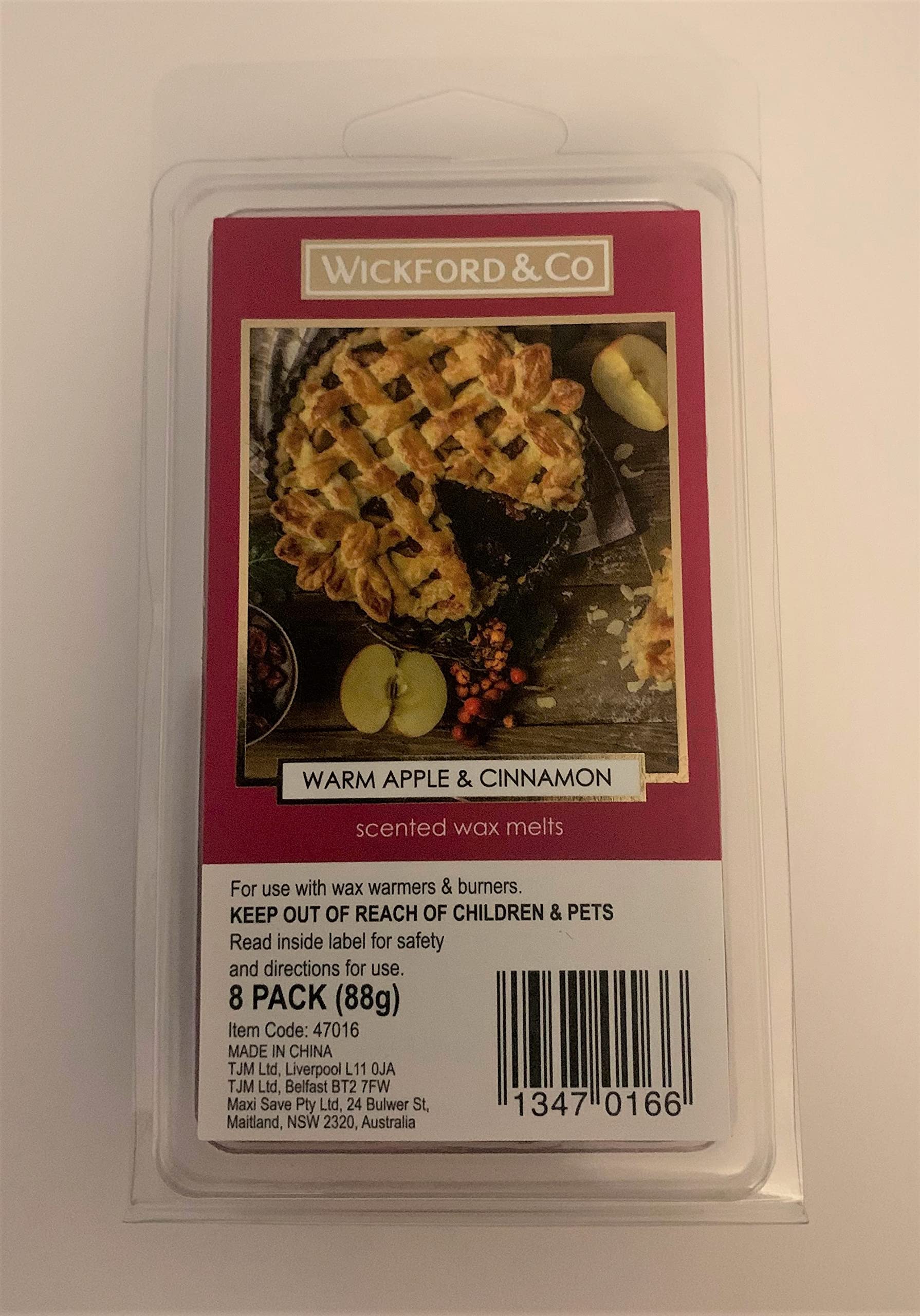 Wickford Luxury Fragranced Wax Melts (Warm Apple and Cinnamon)