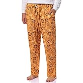 Garfield Men's I Don't Think So Tossed Print Sleep Pajama Pants For Adults