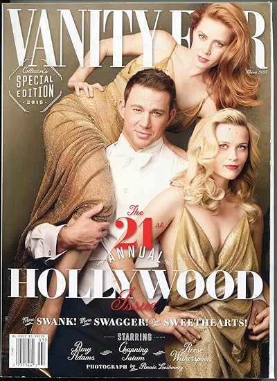 Vanity Fair Magazine March 2015 Amy Adams Channing Tatum Reese Witherspoon At Amazon S Entertainment Collectibles Store