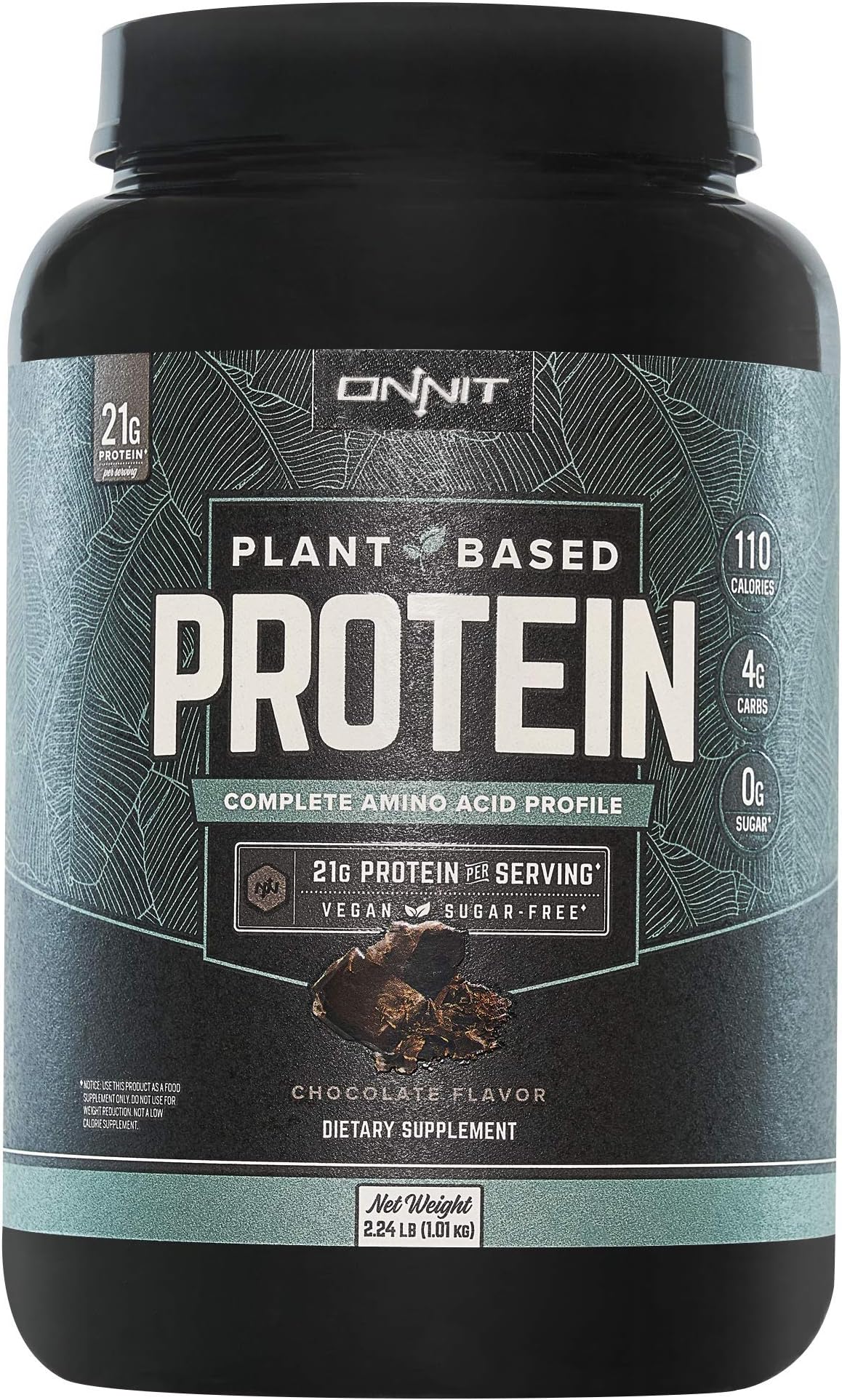 Onnit Plant-Based Protein (30 Servings) (Chocolate)