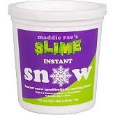 SCS Direct Maddie Rae's Instant Snow XL Pack- Makes 5 GALLONS of Fake Artificial Snow-Best Powder for Cloud Slime, Made in USA - Kid Safe, Non-Toxic, School Project DIY Art &amp; Craft, Holiday Gift
