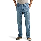 Wrangler Mens Free to Stretch Relaxed Fit Bootcut Jean