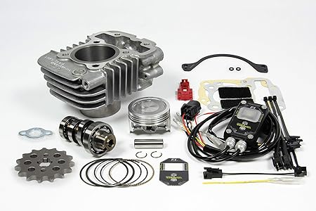 Amazon スペシャルパーツ武川 ハイパーsステージボアアップキット 81cc クロスカブ50 06 01 05 0129 ボアアップキット シリンダー 車 バイク