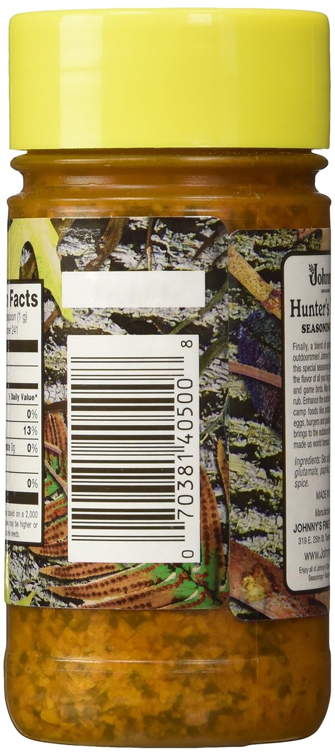 Johnnys Fine Foods Seasoning Salt Hunter, 8.5 oz : Grocery & Gourmet Food