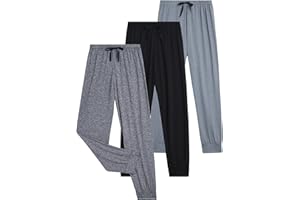 Sweet Hearts Girls Sweatpants - 3 Pack Cozy Comfort Performance Active Joggers - Athletic Pants for Girls, Made in USA (5-18)