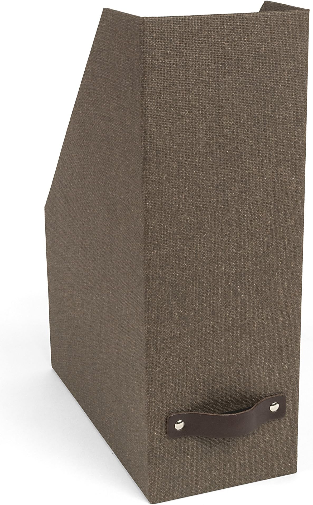 Bigso Box of Sweden, C4843 Door Magazine Panneau de fibre dark brown 25 x 11.5 x 32.2 cm