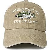 Enodtter Fish Fear Me Women Want Me Hats