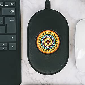 Tech8 USA, Beautiful Mouse Mover, Jiggler, Keeps PC Active, Undetectable, No Software, Moves Mouse Randomly Automatically, Texas Born, with US and Imported Parts - Sunflower