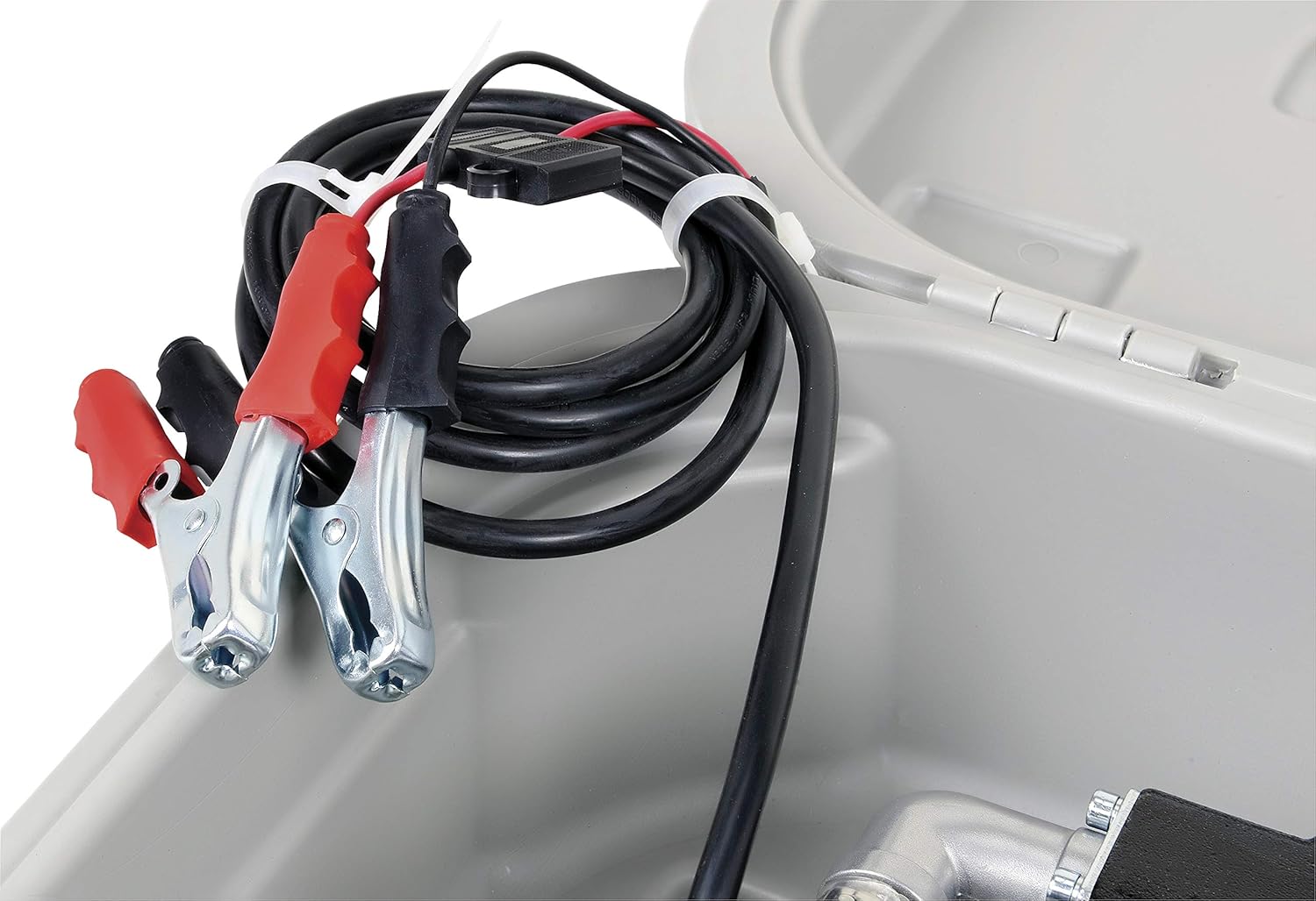 Amazon.com: Fuelworks Fuel Box Transfer Kit Portable 10GPM/40LPM (for  Diesel ONLY) Heavy Duty Electric Self-Priming DC 12V Alligator Clamps  Includes ...