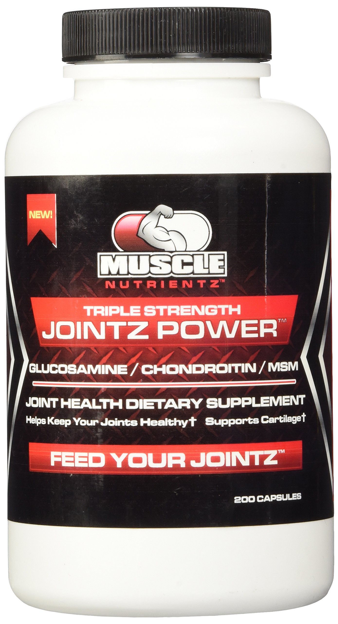 Muscle Nutrientz Triple Strength JOINTZ Power 200 Glucosamine 1500 mg