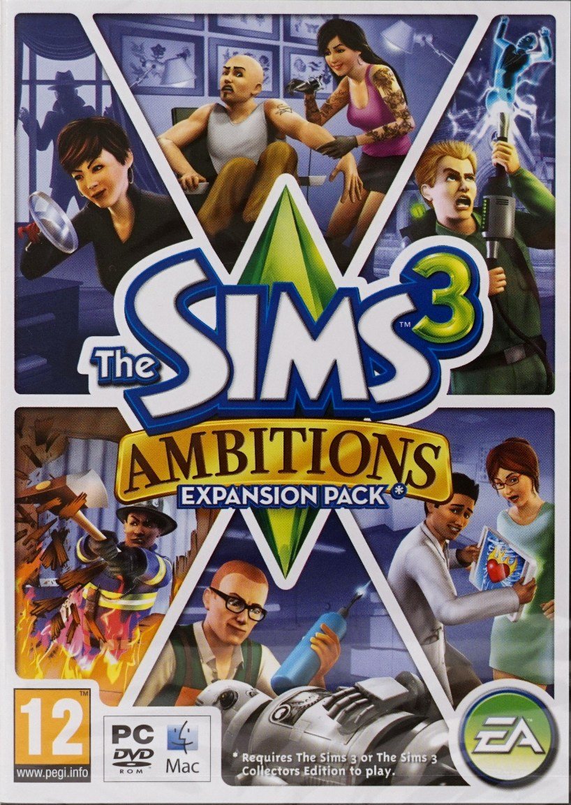 The Sims 3: Ambitions (PC/Mac Dvd) [Import Anglais]