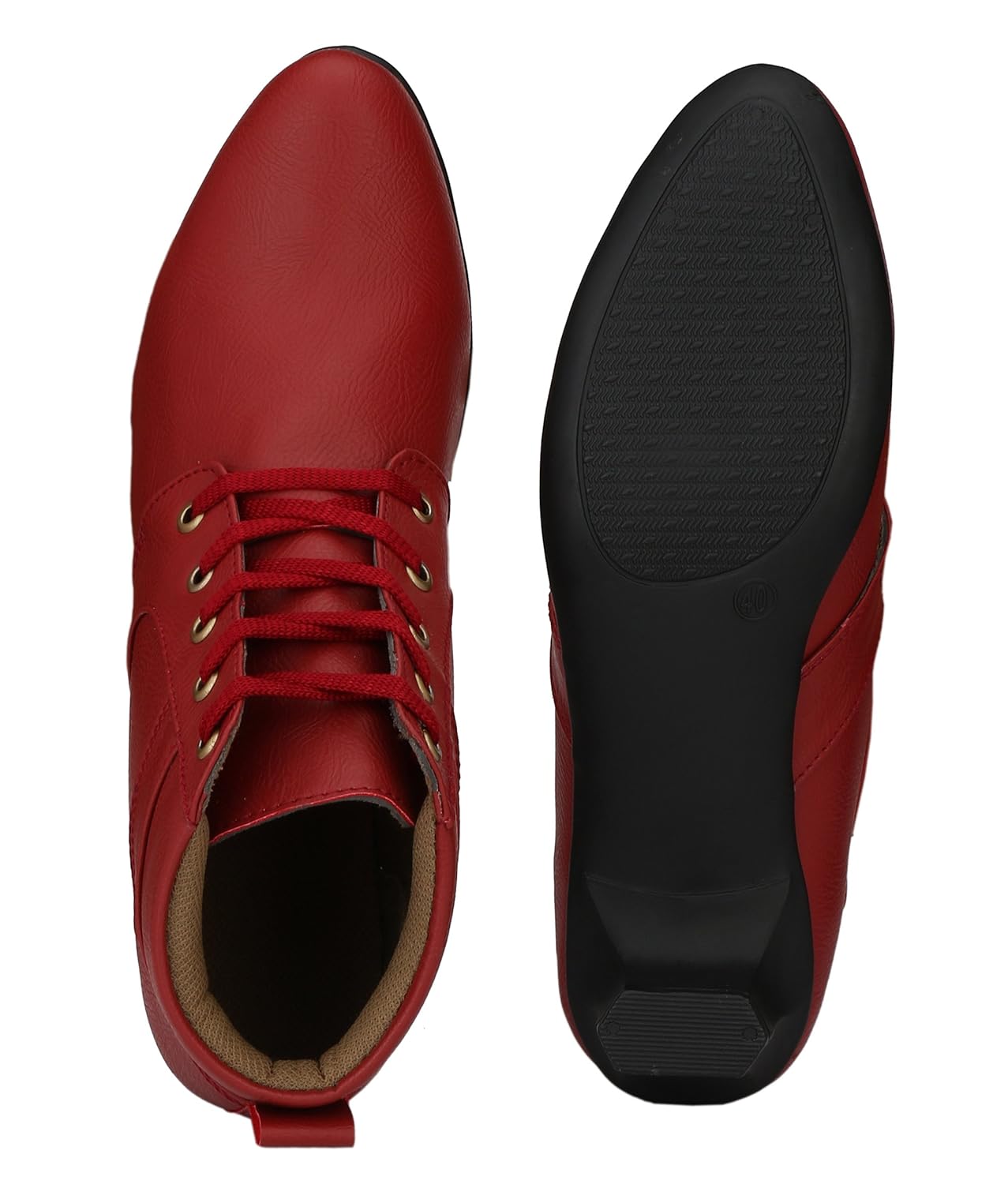 neso elegant point fashion red boots