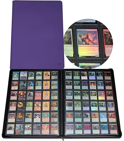 rayvol premium 2300 pockets card binder Amazon.com: Rayvol Premium 2300 Pockets Card Binder, Large 36-Pocket 2000+  Ringless Trading Card Album