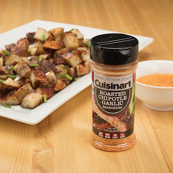 CUISINART ROASTED CHIPOTLE GARLIC SEASONING – SMOKY, SWEET AND SPICY – CGSS-556