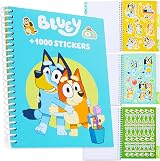 Bluey Sticker Book Kids 28 Sheets 1000+ Stickers Scrapbooking Gift view 1
