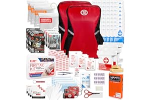 72HRS Essential Emergency Survival Kit - Heavy Duty 72 Hour Bug Out Bag Survival Kit for Earthquake, Hurricane, Tsunami, Wint