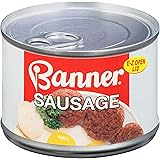 Banner Sausage, Canned Sausage, 10.5 OZ (Pack of 12)