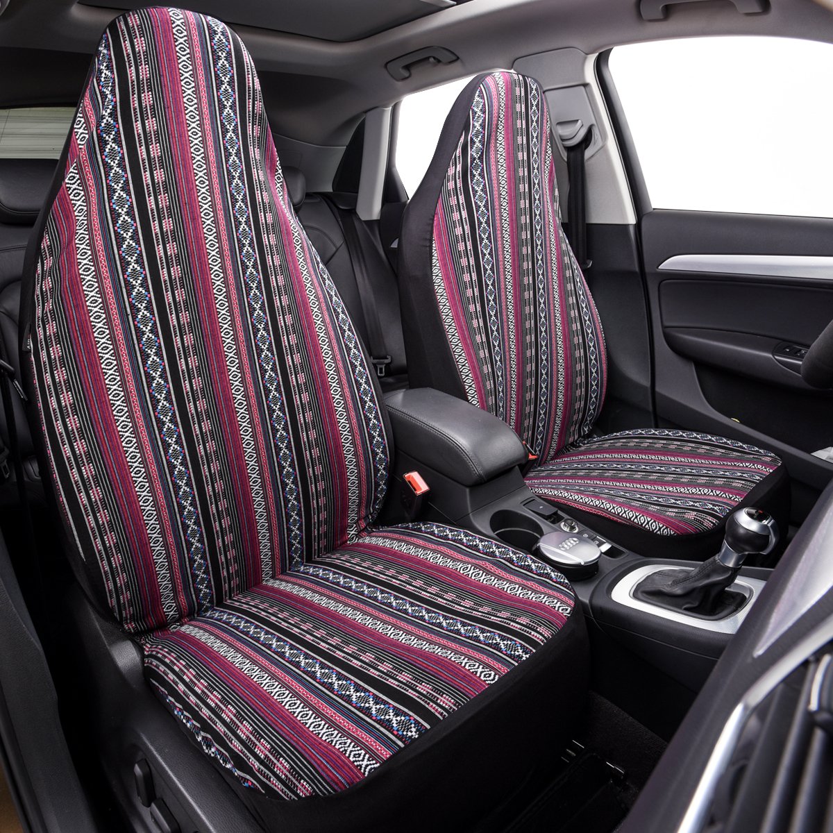 rainbow seat covers