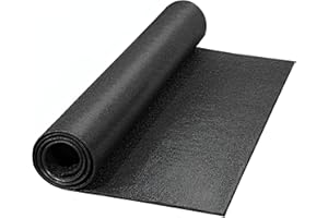 Fitvids Treadmill Mat 1/4" Thick Non-Slip Gym Mats Floor Protection Pad Compatible for Treadmills,Elliptical,Exercise Bikes,Stationary Cycles and Accessories