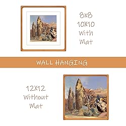 Gdfmsc Square 12x12 Picture Frame with Mat for