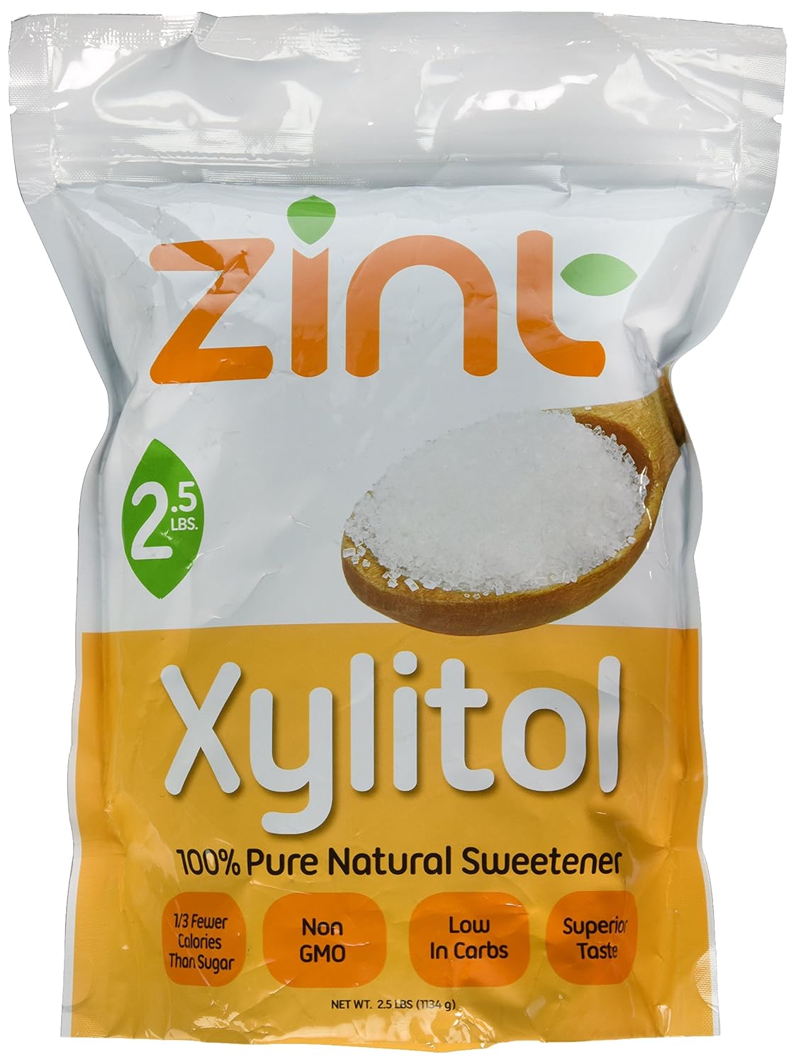 Xylitol Natural Sweetener 2.5 lb By Zint,... eBay