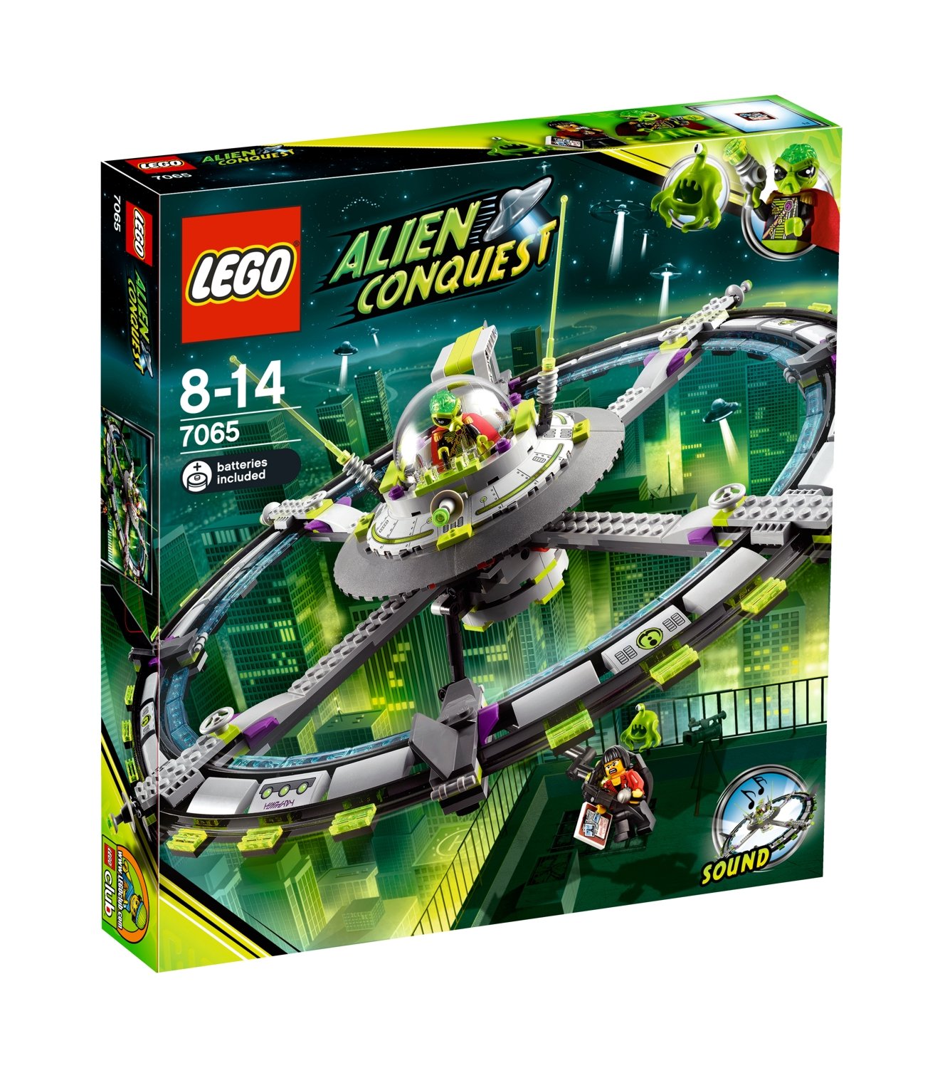 Raumschiff Spielzeug Lego Alien Conquest