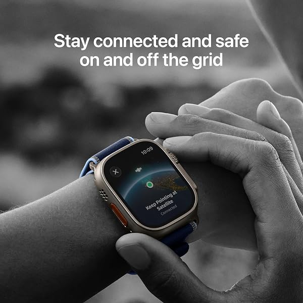 APPLE WATCH ULTRA 3 [GPS + CELLULAR 49MM] RUNNING & MULTISPORT SMARTWATCH W/RUGGED TITANIUM CASE W/NATURAL TITANIUM MILANESE LOOP – L. SATELLITE COMMUNICATIONS, ADVANCED HEALTH & FITNESS TRACKING