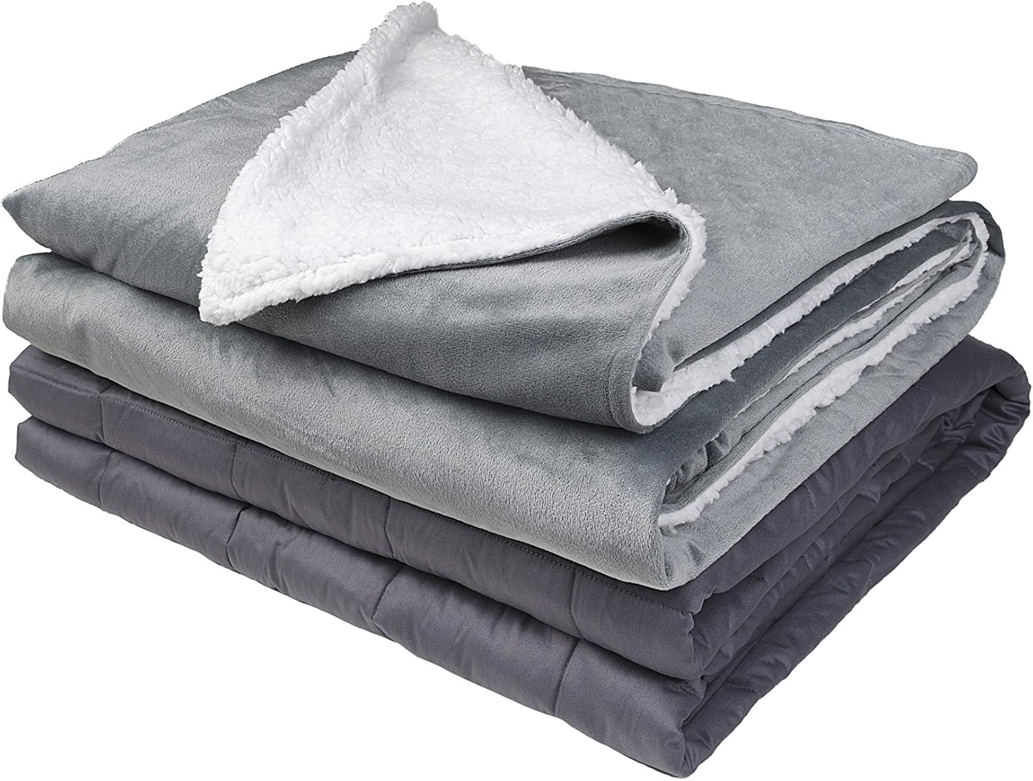 Amazon.com: Weighted Idea Heated Weighted Blanket Queen Size 15 Pounds