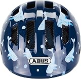 ABUS Smiley 3.0 Child Helmet – Low Fit, Adjustable, Plait Space, Reflectors view 2