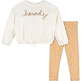 Gerber baby-girls 2-piece Long Sleeve Top and Legging Set