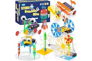 YUTIN Robotics for Kids Ages 8-12 6-8, Boy Crafts Kids STEM Science Robot Building Kits 8-10 5-7 10-12, STEM Toys for Boys Gifts Age 6 7 8 10 12 13 14 Year Old