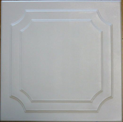 Amazon Com Yalta Foam Based Ceiling Tile In Antique White Semi
